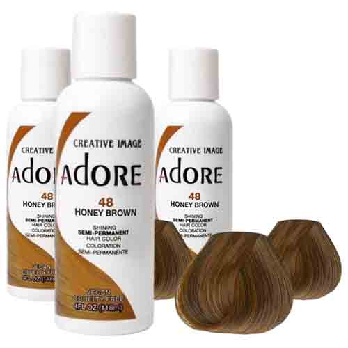 Adore Haarfarbe Honey Brown 48 – Semi-Permanent 118ml