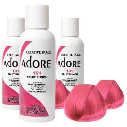 Adore Haarfarbe Fruit Punch 191 – Semi-Permanent 118ml
