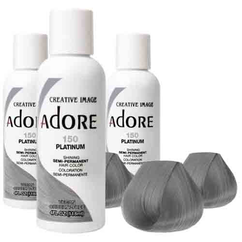 Adore Haarfarbe Platinum 150 – Semi-Permanent 118ml