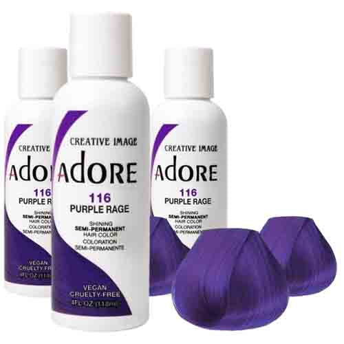 Adore Haarfarbe Purple Rage 116 – Semi-Permanent 118ml