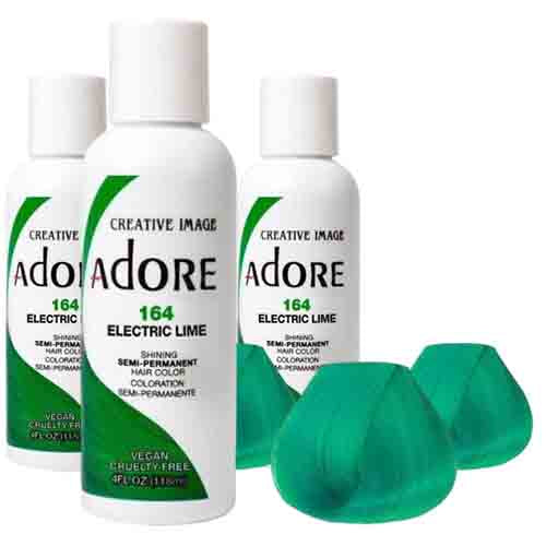 Adore Haarfarbe Electric Lime 164 – Semi-Permanent 118ml