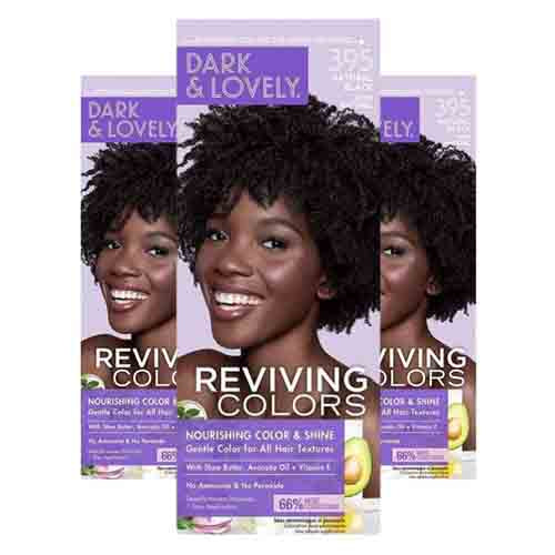 Dark and Lovely Haarfarbe Natural Black 395 – Semi-Permanent 100ml