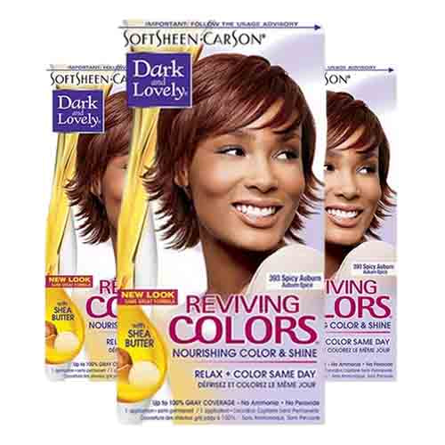 Dark and Lovely Haarfarbe Spicy Auburn 393 – Semi-Permanent 118ml