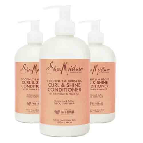 Shea Moisture Conditioner mit Kokos & Hibiskus – Feuchtigkeit 384ml