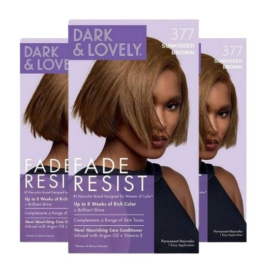 SoftSheen-Carson Haarfarbe Fade Resist 377 Sunkissed Brown – Farbenschutz 118ml