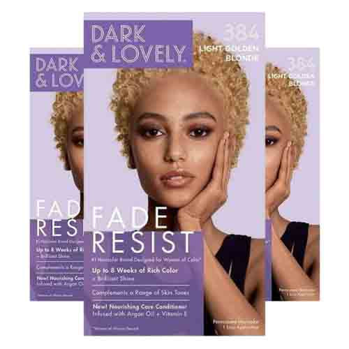 SoftSheen-Carson Haarfarbe 384 Light Golden Blonde – Fade Resist 118ml