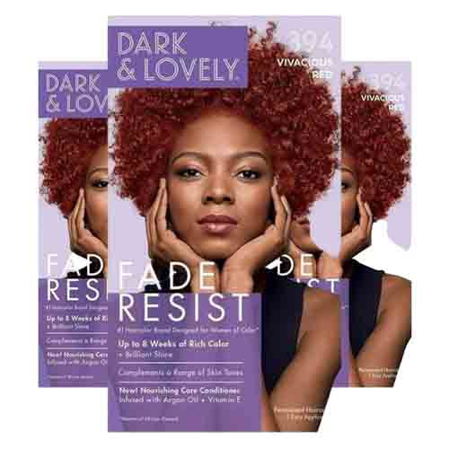 SoftSheen-Carson Haarfarbe Fade Resist 394 Vivacious Red – Farbintensiv 200ml