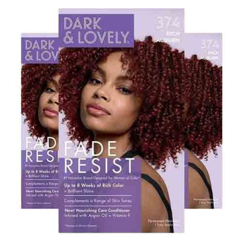 SoftSheen-Carson Haarfarbe 374 Rich Auburn – Farb- und Pflegekraft 200ml