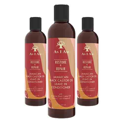 As I Am Leave-In Conditioner mit Jamaican Black Castor Oil – Feuchtigkeit 237ml