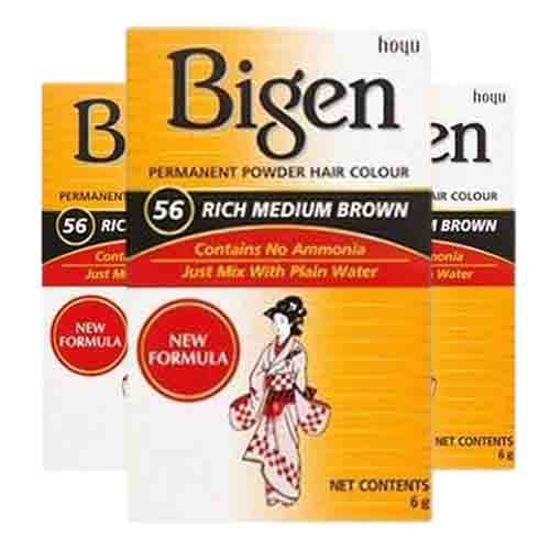 Bigen Haarfarbe Rich Medium Brown no. 56 – Intensivfarbe 150ml