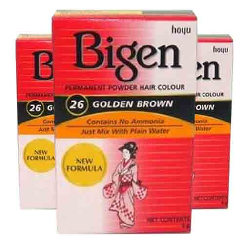 Bigen Haarfarbe Golden Brown no. 26 – Langanhaltende Farbe 100ml