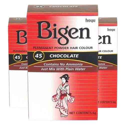 Bigen Haarfarbe Chocolate no. 45 – Langfristige Farbe 100ml