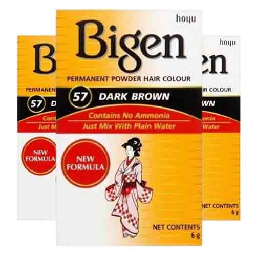 Bigen Haarfarbe Dunkelbraun Nr. 57 – Lang anhaltende Farbe 100g