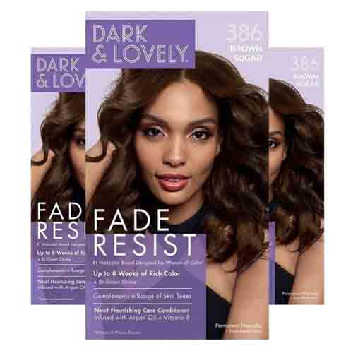 SoftSheen-Carson Haarfarbe 386 Sugar Brown – Farbversiegelt 160ml