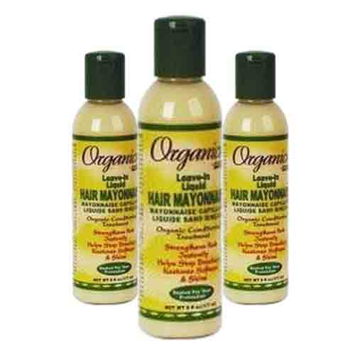 Africa's Best Organics Leave-In Liquid Hair Mayonnaise – Stärkt 177ml