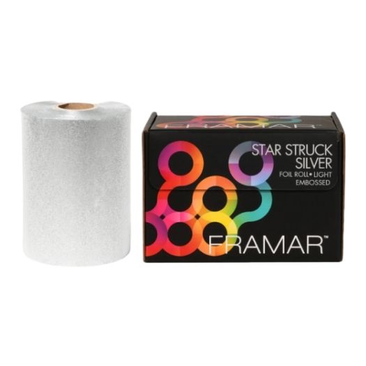 Framar Folie Star Struck Silver – 97,5m x 12,7cm 15µm Qualität
