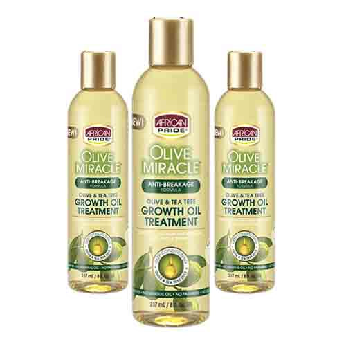 African Pride Haaröl Olive Miracle – Feuchtigkeit 236ml