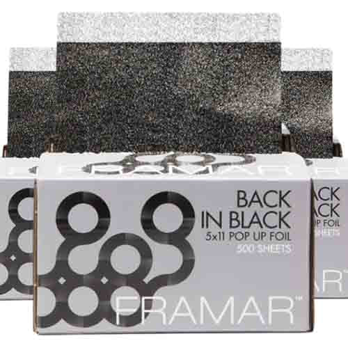 Framar Pop Up Foil Back In Black – Praktisch und Effizient 100g