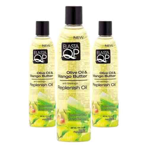 ELASTA QP Pflegeöl mit Olivenöl & Mango – Wachstum 236ml
