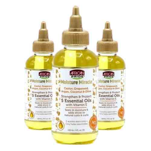 African Pride Haaröl mit 5 Ölen – Stärkung & Schutz 118ml