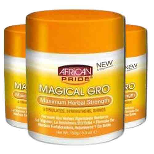 African Pride Haaröl Magical Gro Maximum Herbal Strength – Glanz 150ml
