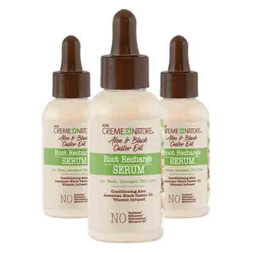 Creme of Nature Serum Aloe & Black Castor Oil – Feuchtigkeit 50ml