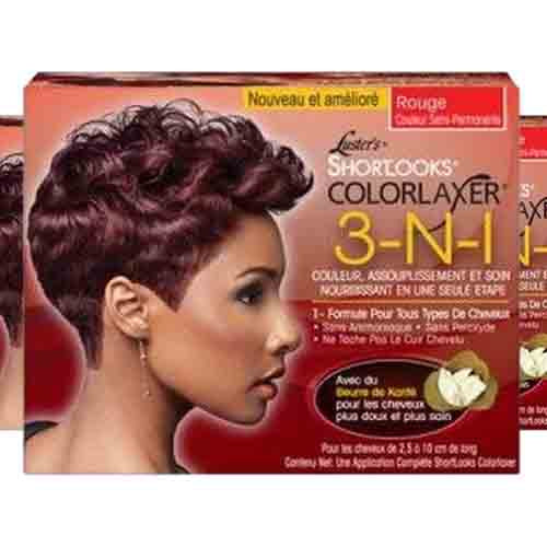 Pink ShortLooks Relaxer Kit Red – Sanfte Haarentfernung 200ml