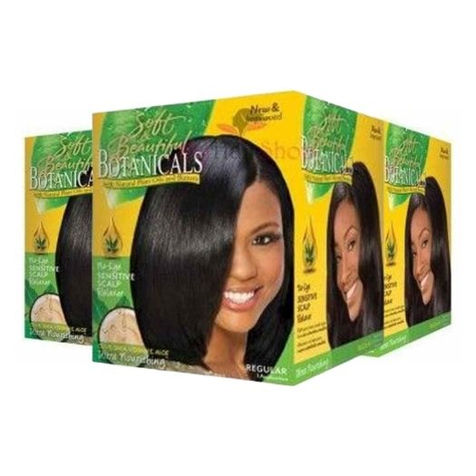 Soft & Beautiful Relaxer für empfindliche Kopfhaut – Ohne Lye 397g