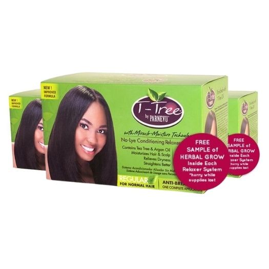 Parnevu T-Tree Relaxer Kit Regular – Entspanntes Haar 500g