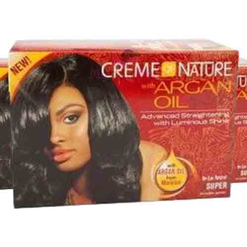 Creme Of Nature Relaxer Super mit Arganöl – Glättend 397g