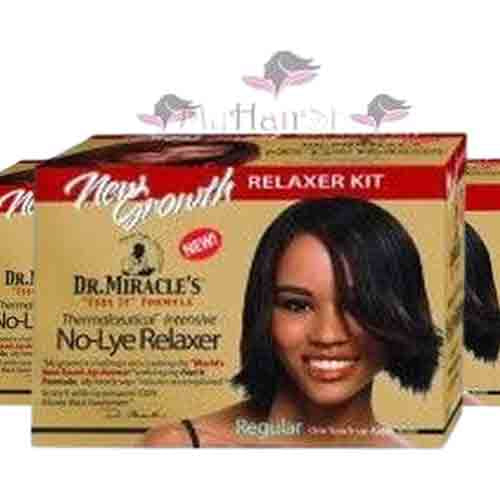 Dr. Miracle's Relaxer Kit Regular – Für Sanfte Glättung 500g