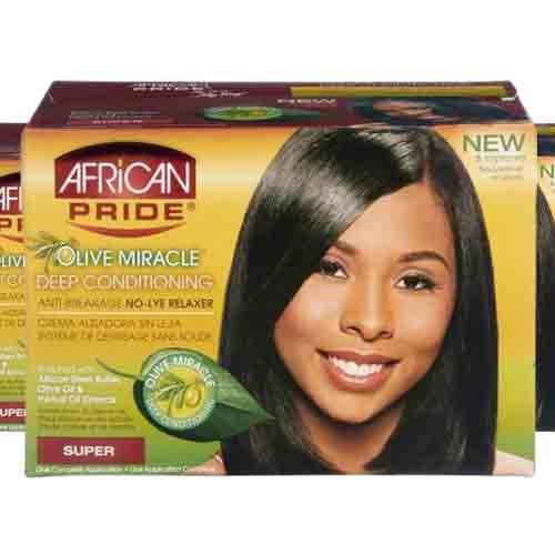African Pride Relaxer No-Lye Super – Tiefenpflege 400g