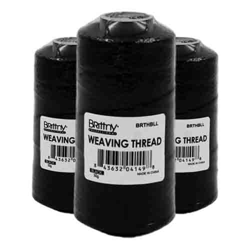 Weaving Thread Jumbo Schwarz – Hochwertig 100g