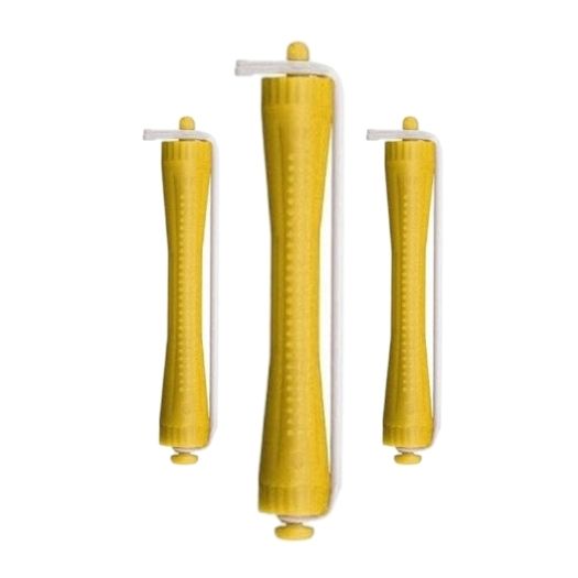 Comair Permanente Wickler 12 Stück 8mm – Gelb 8mm 12g