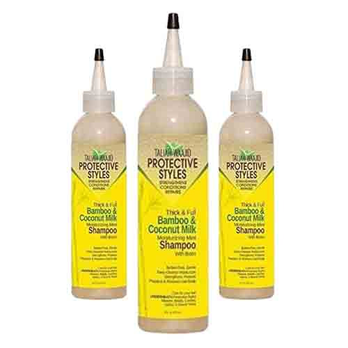 Taliah Waajid Shampoo mit Bambus, Biotin & Basilikum – Ohne Sulfate 237ml