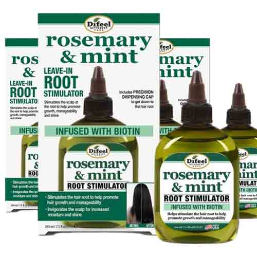 Difeel Stimulatoröl mit Rosmarin & Minze – Haarwachstum 210ml