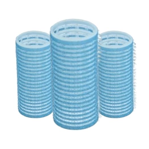 Comair Selbstklebende Wickel 12 Stück 28mm – Leicht Blau 28g