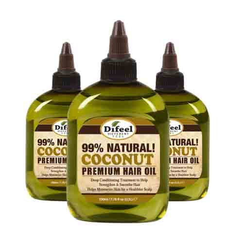 Difeel Haaröl mit Kokosnuss – Feuchtigkeit 230ml