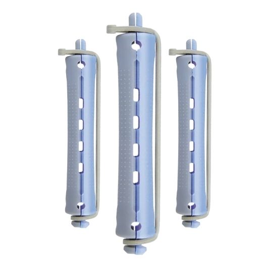 Comair Permanent Wraps 91mm – 12 Stück blau/grau 13mm