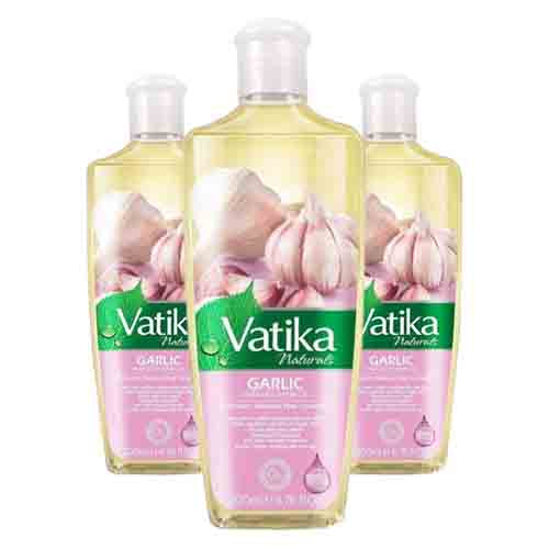 Dabur Vatika Naturals Haaröl mit Knoblauch – Stärkt 200ml