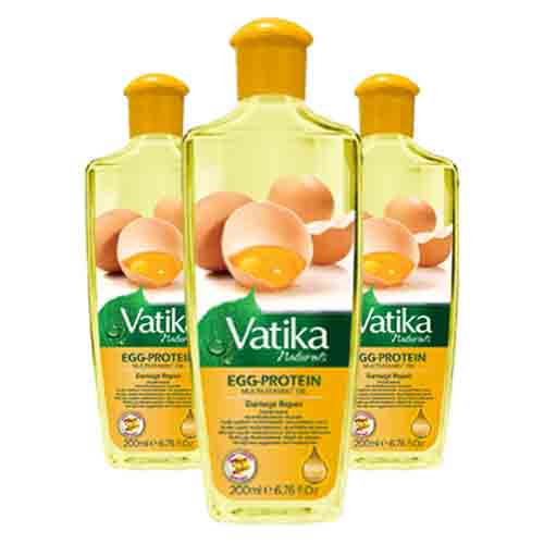 Dabur Vatika Haaröl mit Ei-Protein – Nährt & Repariert 200ml