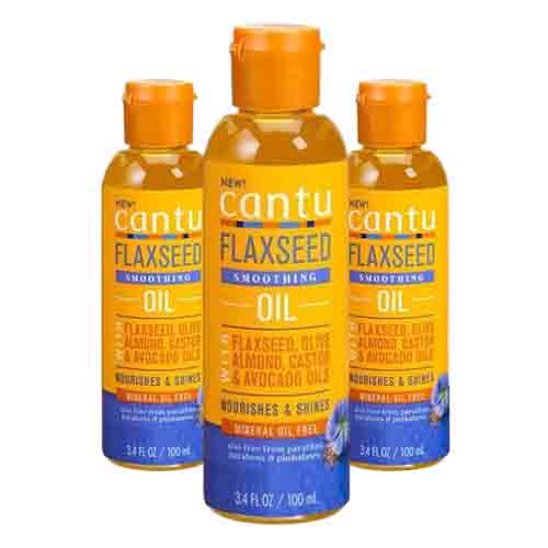 Cantu Glättungsöl mit Leinsamen – Entfernt Frizz 100ml