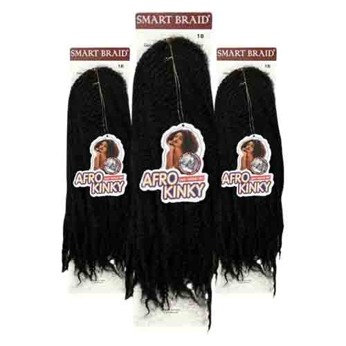 Smart Braid Afro Kinky #1B – Natürlicher Look 100g