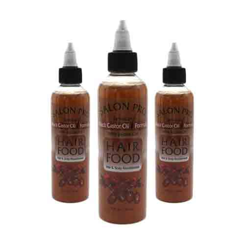 Salon Pro Haarfood Schwarzes Rizinusöl – Feuchtigkeit 118ml