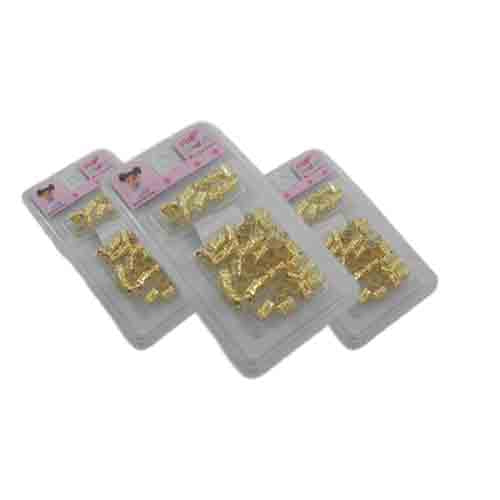 Beads Gold Small – Hochwertige Haaraccessoires 100g