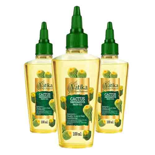 Dabur Vatika Haaröl mit Kaktus – Feuchtigkeit 100ml