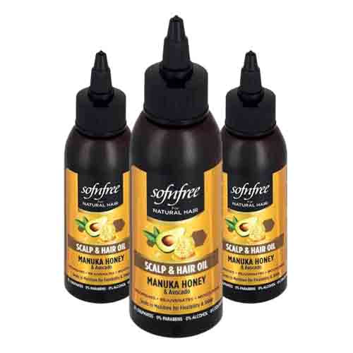 Sofn’Free Scalp & Hair Oil mit Manuka-Honig & Avocado – 100ml