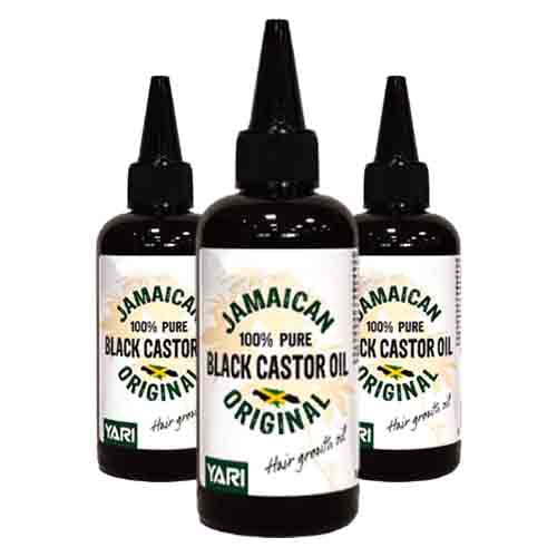 Yari 100% Reines Jamaikanisches Schwarz-Kastoröl – Feuchtigkeit 105ml