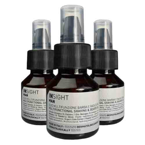 Insight Man Multifunktionales Bart- & Rasiertöl – Pflege 50ml