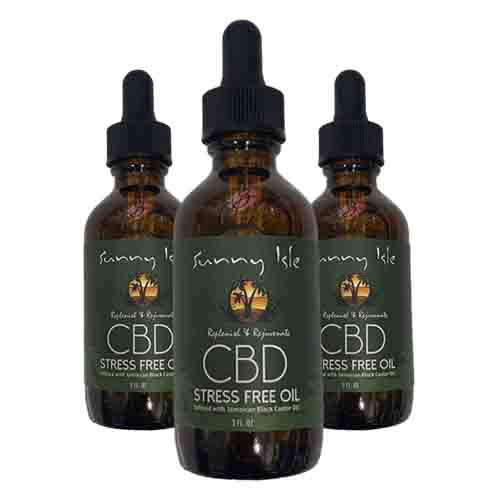 Sunny Isle CBD Stress Free Oil – Beruhigende Wirkung 59ml